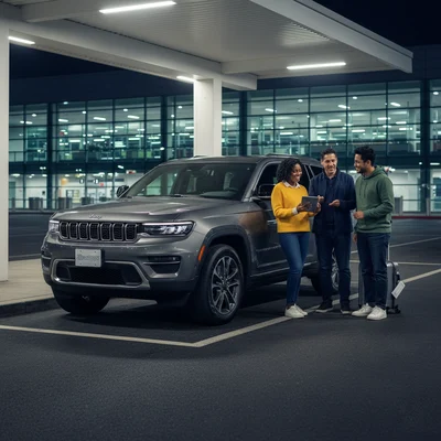 Which Companies Stock 4WD/AWD SUVs at Philadelphia Airport (PHL)?