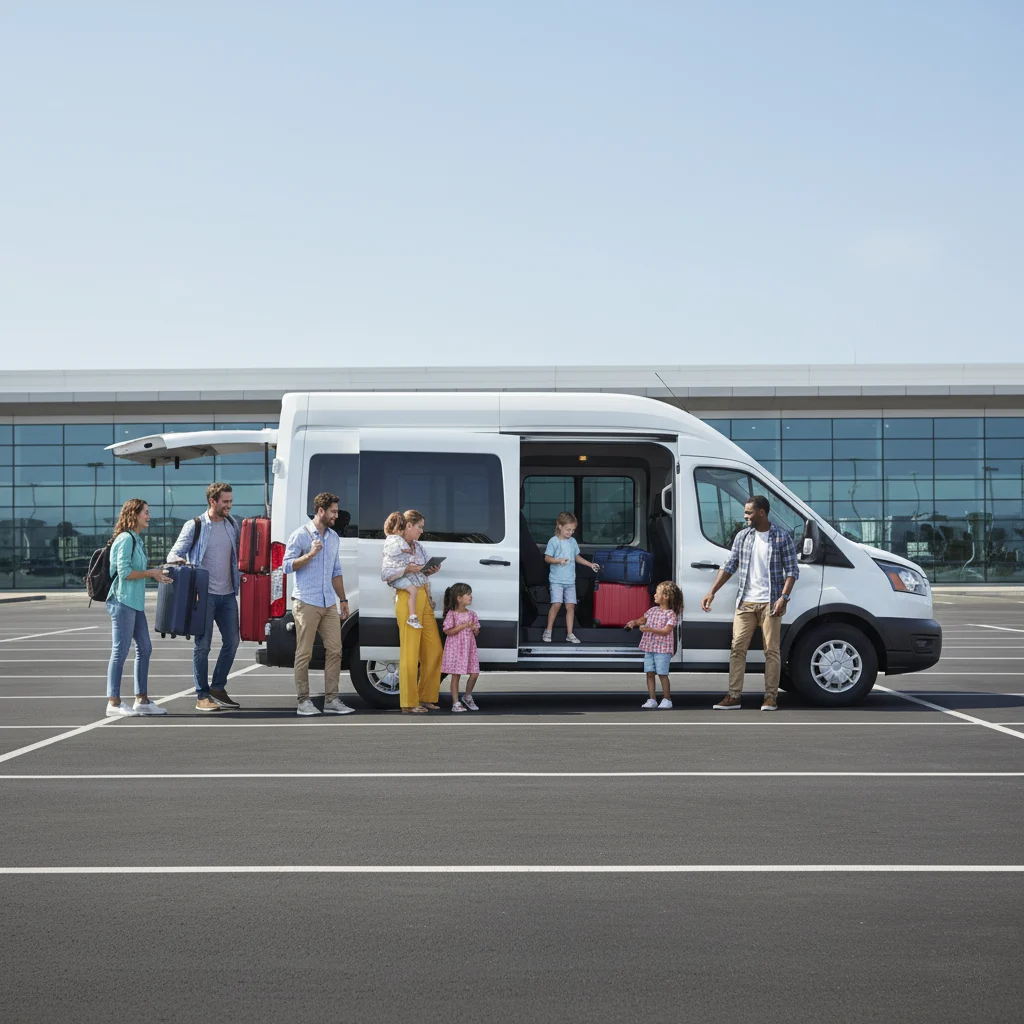 Where Can I Rent a 10–12 Passenger Van at Dallas–Fort Worth (DFW)?