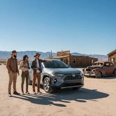 Ghost Town Loop from Las Vegas by Car: Rhyolite, Nelson & Chloride