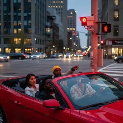 Red‑Light & Speed Cameras: Rules for Visitors in FL, NV, CA, NY, TX