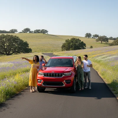 Austin Hill Country Loop: Wine, Wildflowers & Safe Driving