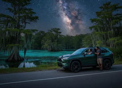 Florida Fall Weekend Drives from Miami: Swamps, Glow & Stargazing