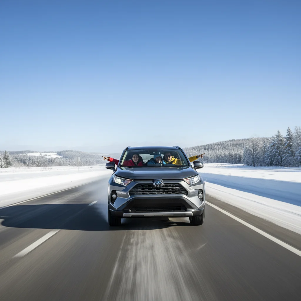 Is winter driving from O’Hare to Wisconsin safe with a standard rental?