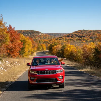 Hill Country Fall Colors from Austin: Wimberley & Blanco