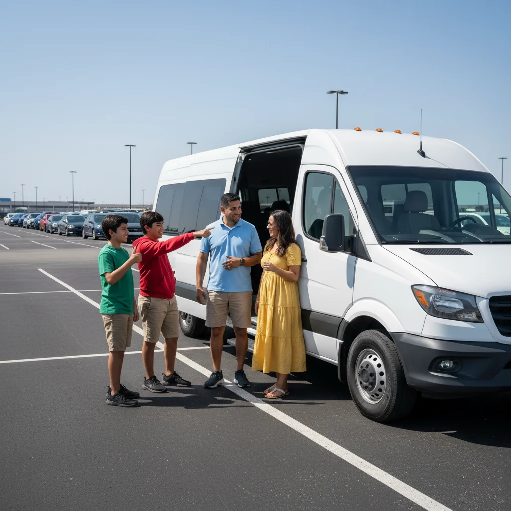 Where to rent a 10–12 passenger van at Austin–Bergstrom (AUS)