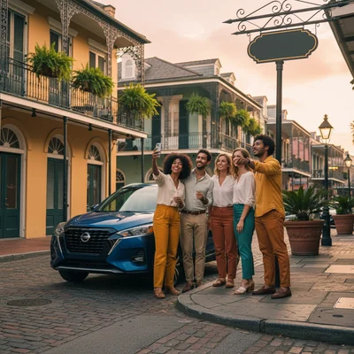 New Orleans Airport (MSY) Car Rental: French Quarter Parking 101