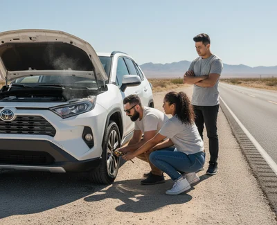 Desert Heat Driving from Las Vegas: Daylight, Coolant & Tires