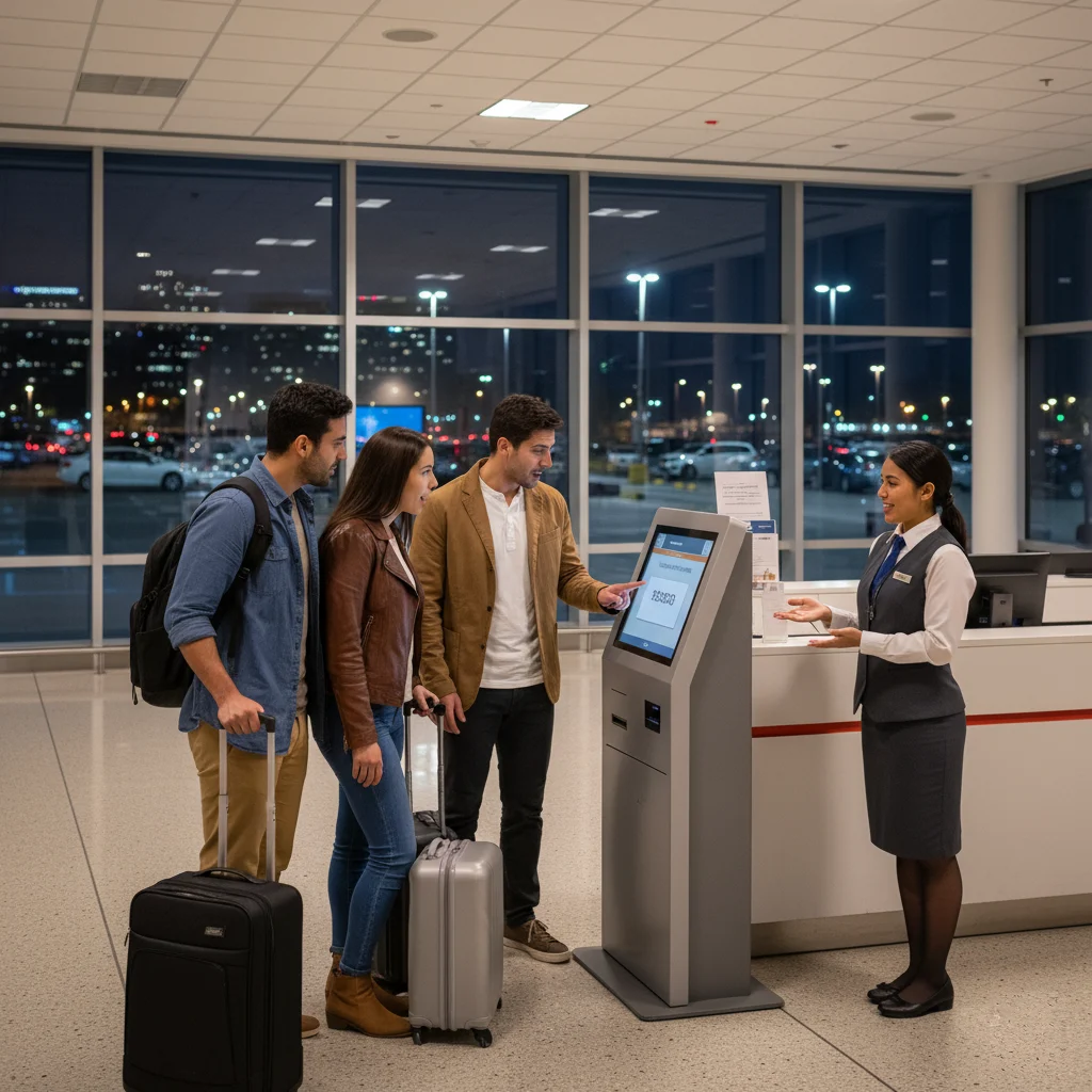 How much is the rental car deposit at Los Angeles Airport (LAX)?