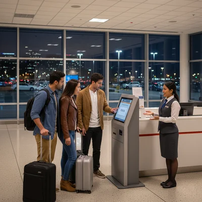How much is the rental car deposit at Los Angeles Airport (LAX)?