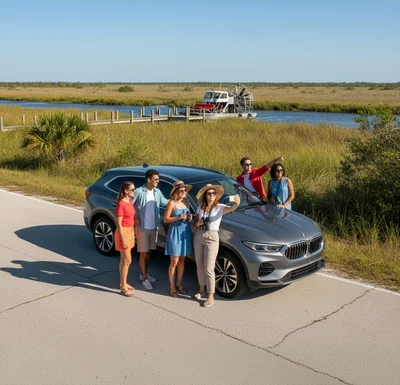 Miami to Everglades by Rental Car: Shark Valley, Homestead & Airboats (1 Day)