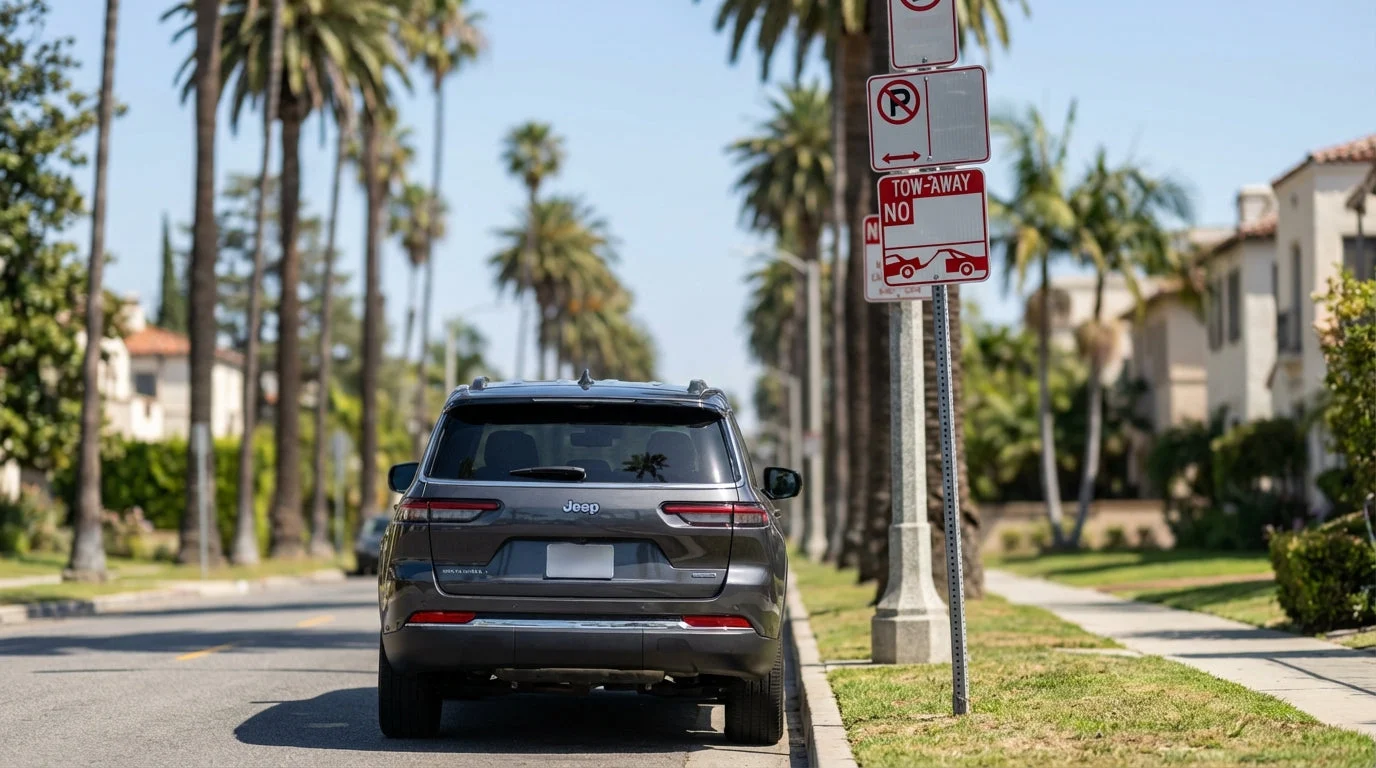 Los Angeles car hire: read street-sweeping signs – Hola Car Rentals