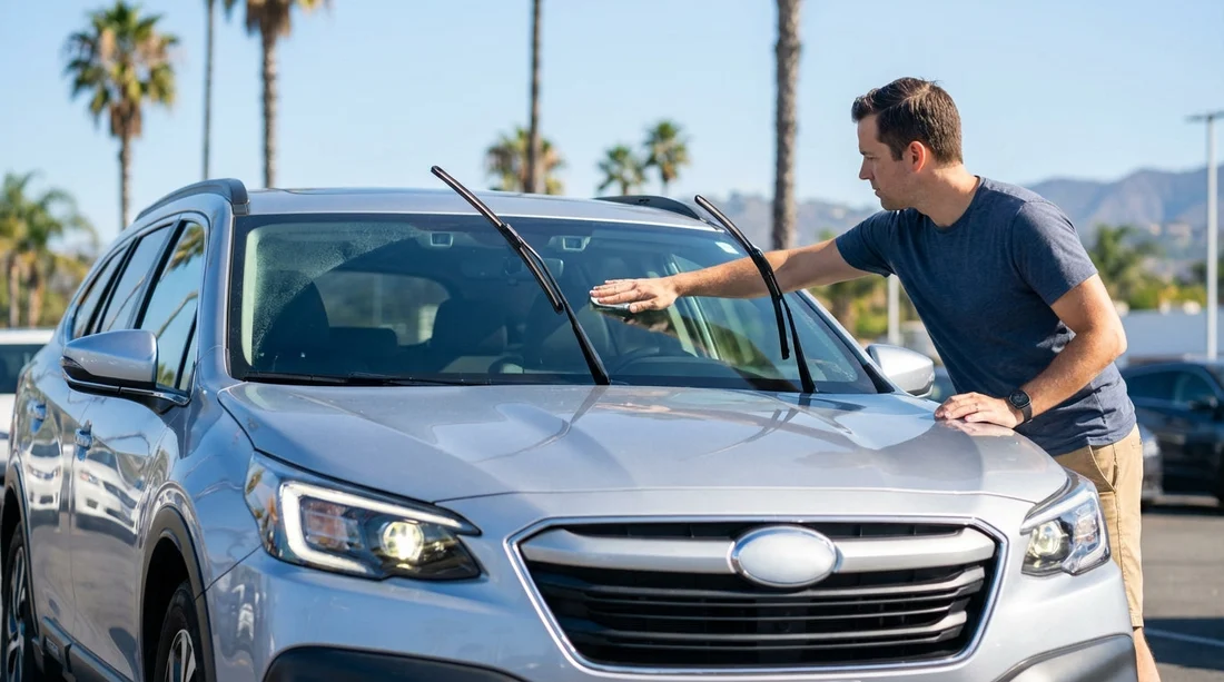 Check lights, wipers and demisting in California car hire – Hola Car ...
