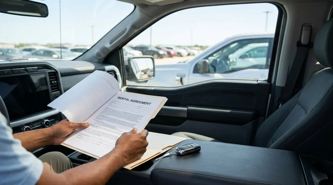 Vehicle Rental Check Out Texas rental car paperwork to check before you drive – Hola Car Rentals